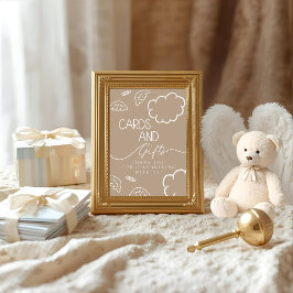 Invitación Little Piece of Heaven beige Cards & Gifts Sign 