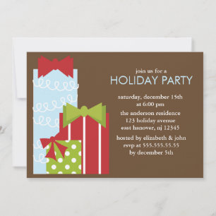 Invitación Little presenta al Fiesta de Navidades