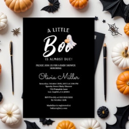 Invitación Little Pumpkin Boo – Halloween Baby Shower