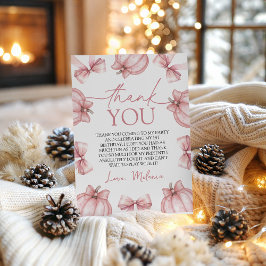 Invitación Little Pumpkin Thank You Card