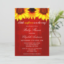 Little Sunflower Baby Shower