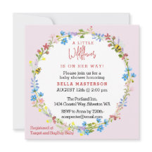 Little Wildflower On the Way Baby Shower (Plaza)