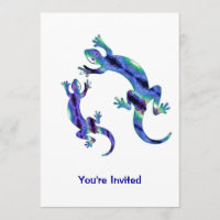 LIZARD 1 MOSAICO DUO AZUL Y VERDE