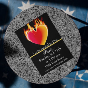 Invitación Llama de la gloria: ¡Únete a nosotros para un épic