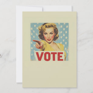 Invitación Llamado Patriótico a la Acción: ¡Vota!