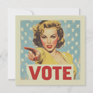 Invitación Llamado Patriótico a la Acción: ¡Vota!