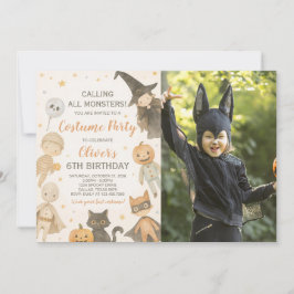 Invitación Llamando a todos los monstruos Fotos de cumpleaños