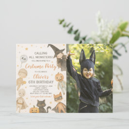Invitación Llamando a todos los monstruos Fotos de cumpleaños