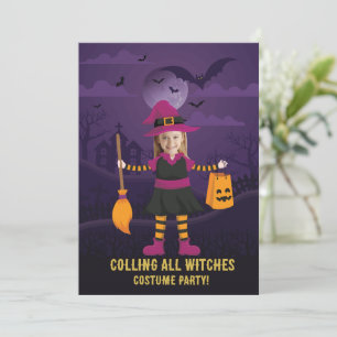 Invitación Llamando a todos los testigos Fiesta de disfraces 