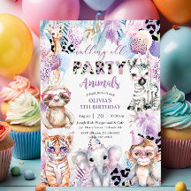 Llamar a todos los animales Fiestas Jungle Safari 