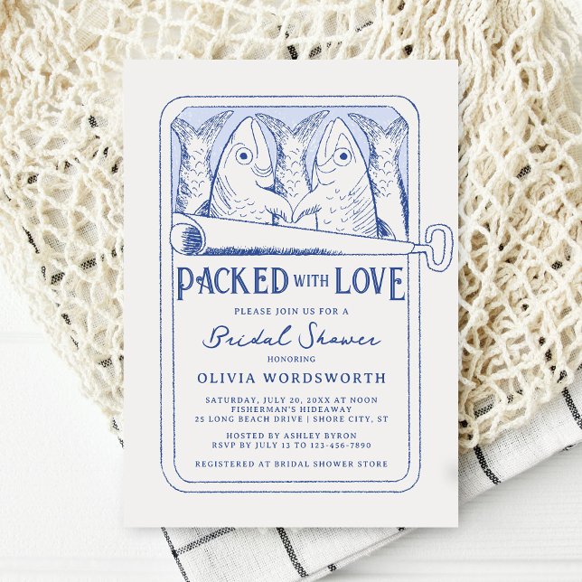 Invitación Lleno de amor FishermanCore Bridal Shower (Subido por el creador)