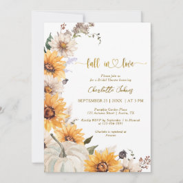 Invitación Lluvia De Amor Girasoles Margaritas Despedida De S