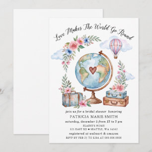 Invitación Lluvia de Amor para Boda Bridal Shower