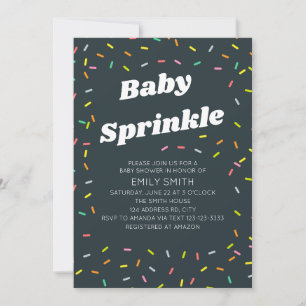 Invitación Lluvia de bendiciones para el bebé