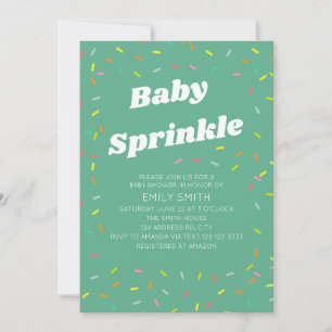 Invitación Lluvia de bendiciones para el bebé
