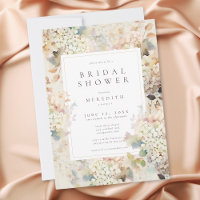 Lluvia de Boda Romántica Neutral Vintage Hortensia