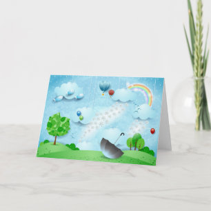 Invitación Lluvia de flores