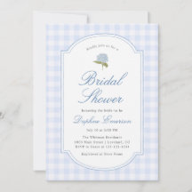 Lluvia de Novia Floral Hortensia Azul