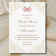 Lluvia de Novia Floral Vintage Peonía Rosa