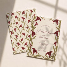Lluvia de Regalos de Boda con Lirio de Calla Borgo