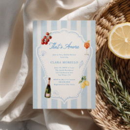 Invitación Lluvia de Regalos Nupciales Amalfi Eso Es Amor