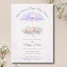 Lluvias de Abril traen flores de Mayo Baby Shower