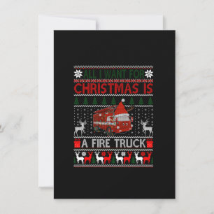 Invitación Lo Feo Que Quiero Para Los Navidades Es Un Camión