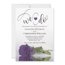 ¡Lo Hacemos! Elegante Ametist Rosa Moda Boda