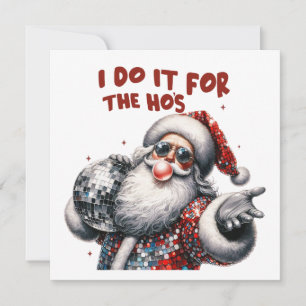 Invitación Lo Hago por las Pervertidas, Santa Retro