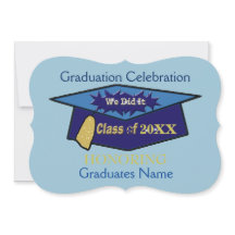 Lo hicimos celebración de la graduación de los