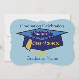 Invitación Lo hicimos celebración de la graduación de los
