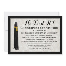 Lo Hizo Tassel College Graduation