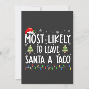 Invitación Lo Más Probable Es Que Dejen A Los Navidades De Ta
