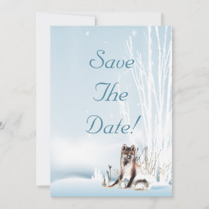 Invitación Lobo Invernal