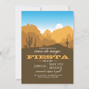 Invitación local del desierto
