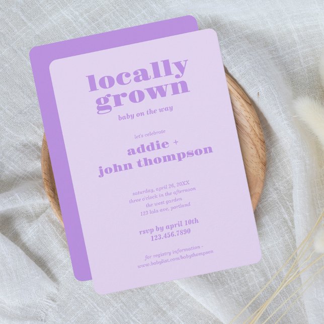 Invitación local | PURPLE de bloques de colores (Subido por el creador)