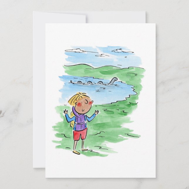 Invitación Loch Ness (Anverso)