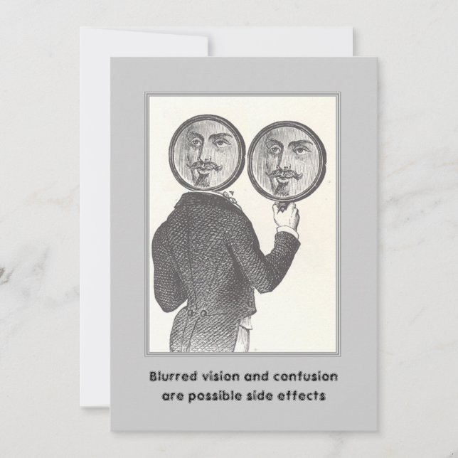 Invitación Loco vintage (Anverso)