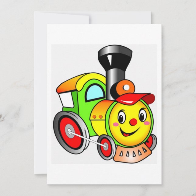 Invitación Locomotora (Anverso)