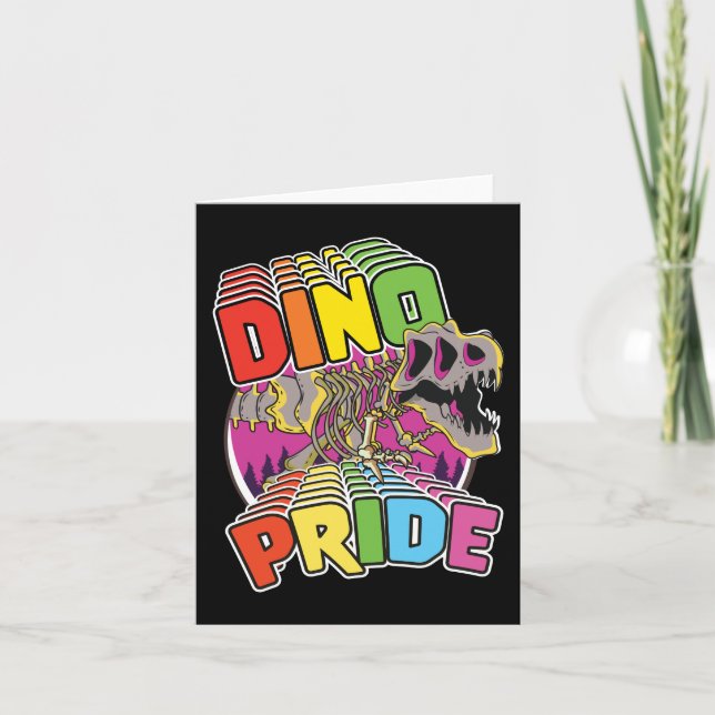 Invitación Logo de Dino Pride (Anverso)