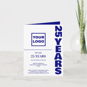 Invitación Logo de la celebración del 25° Aniversario