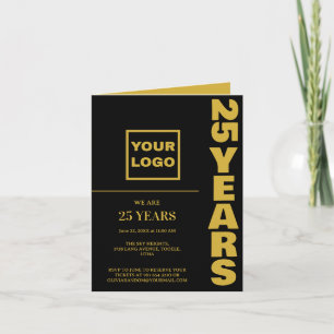 Invitación Logo de la celebración del 25° Aniversario