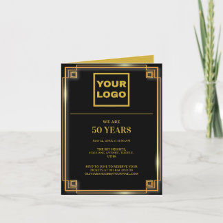 Invitación Logo de la celebración del 50° Aniversario
