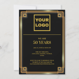 Invitación Logo de la celebración del 50° Aniversario