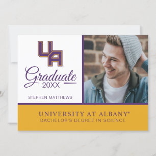 Invitación Logo de la Universidad de Albany