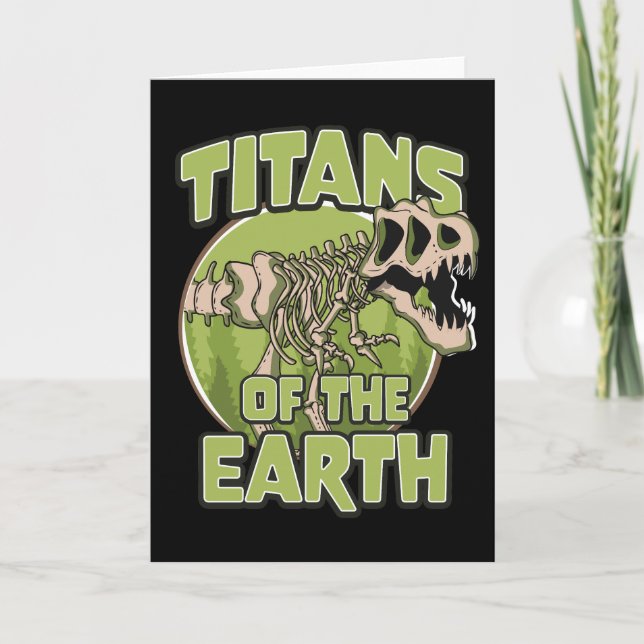 Invitación Logo de Titanes de la Tierra (Anverso)