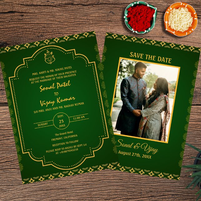 Invitación Logo del Personalizado hindú de Bodas Foto Ganesha (Subido por el creador)