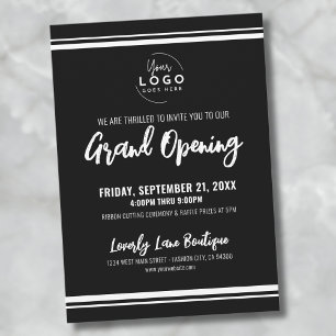 Invitación Logo Gran Apertura Empresarial