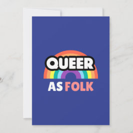 Invitación Logotipo Colorido de Orgullo | Diseño de Amor y Un