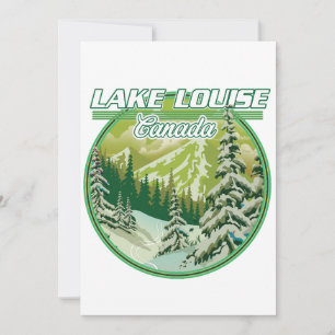 Invitación logotipo de Lake Louise Canadá